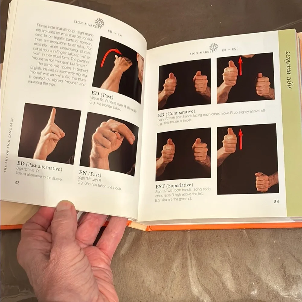 The Art of Sign Language Book